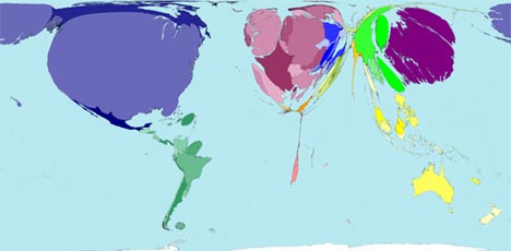 Mapa Mundial de la Comida Rápida