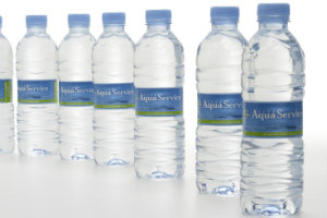 botellas de agua aguaservice